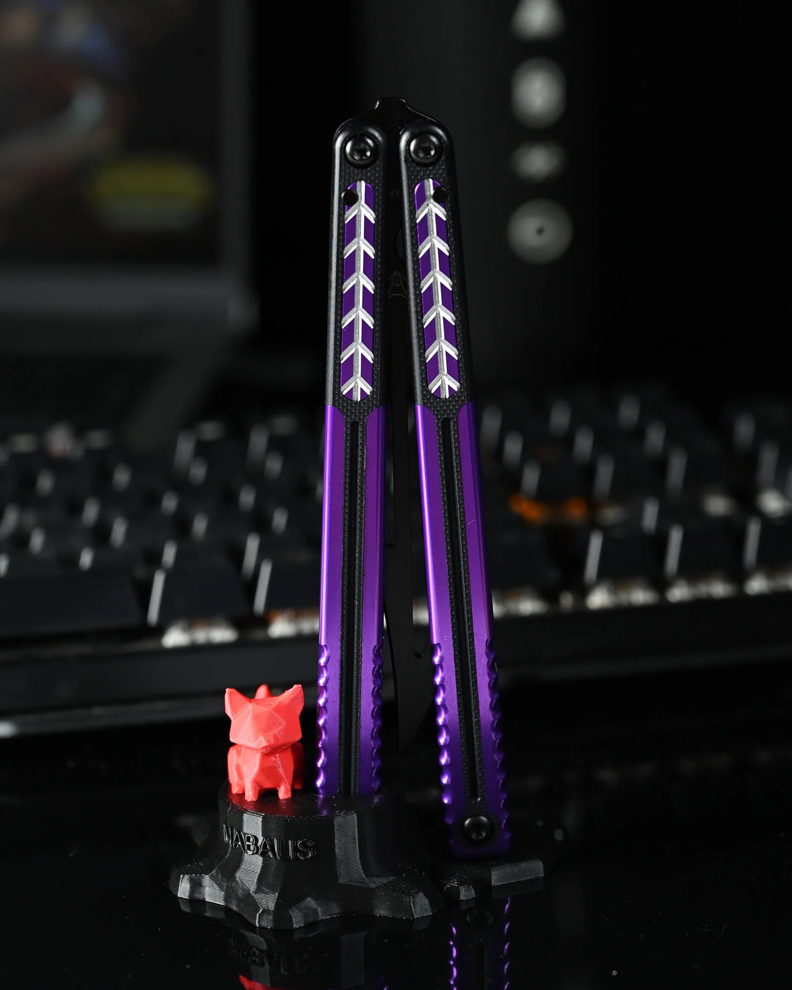 $16 OFF Blemished Vulp Pro Balisong with False Edge G10 & 7075 AL Handle - Image 18