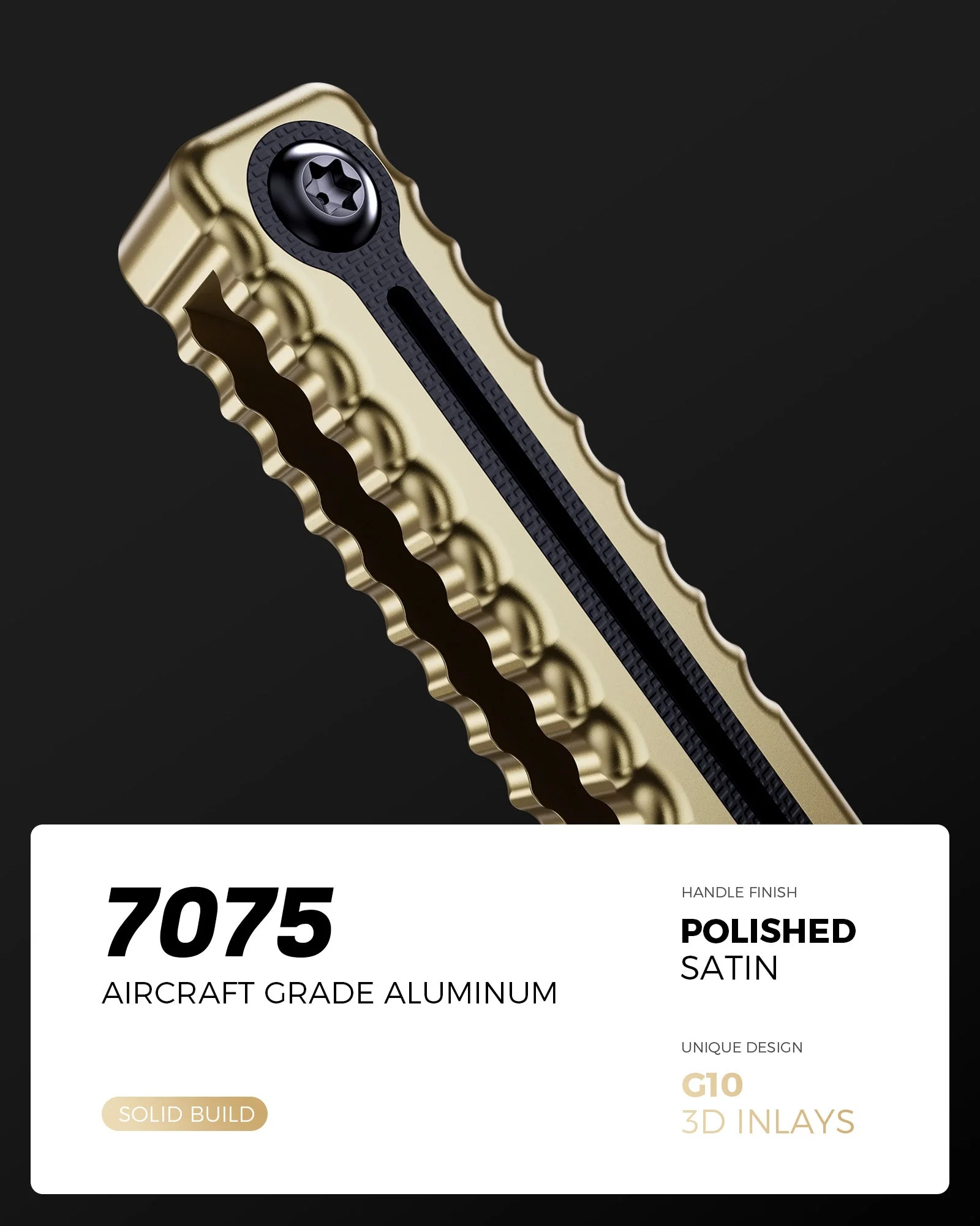 $16 OFF Blemished Vulp Pro Balisong with False Edge G10 & 7075 AL Handle - Image 5