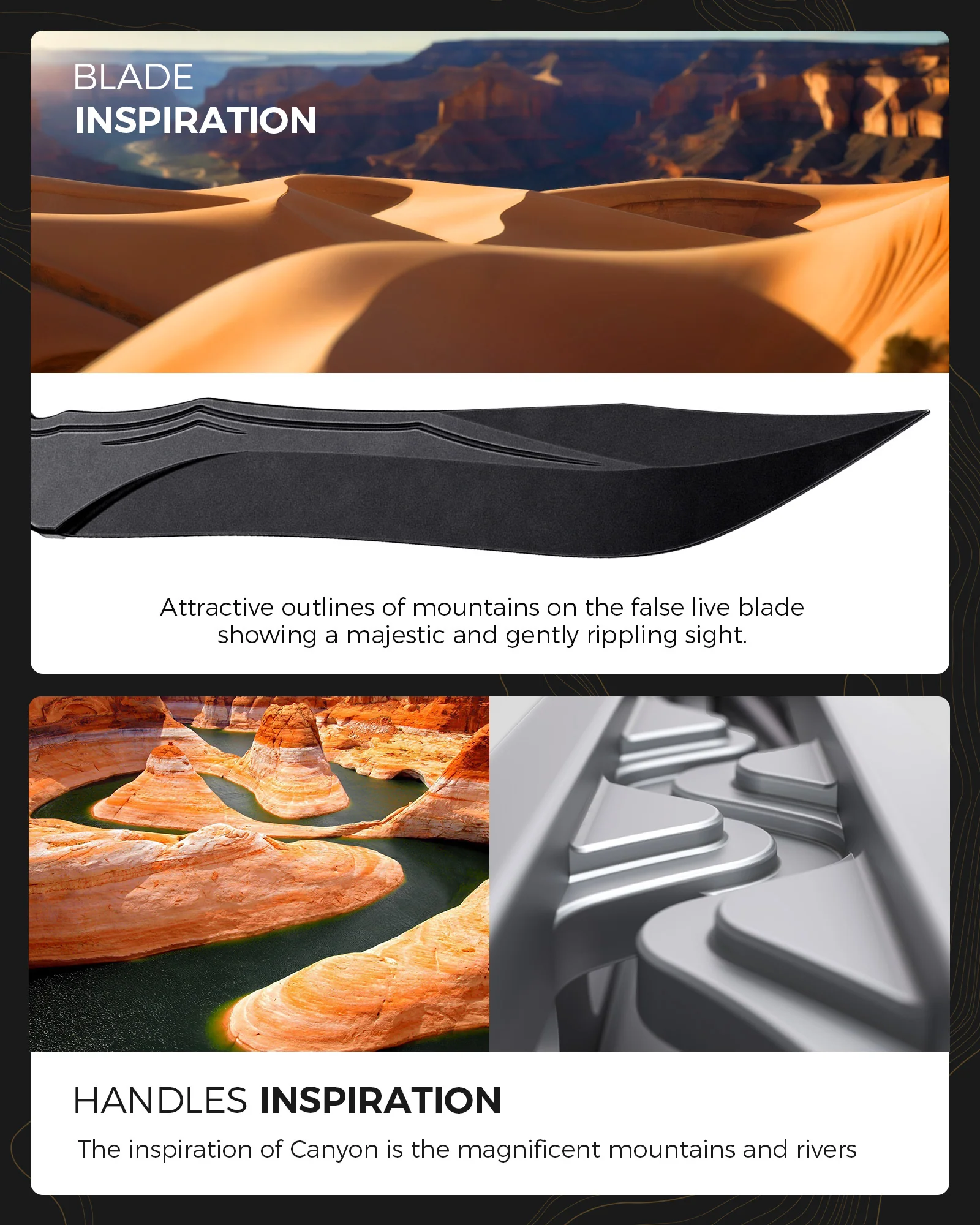 Canyon - Stainless Steel Trainer with False Edge - Image 4