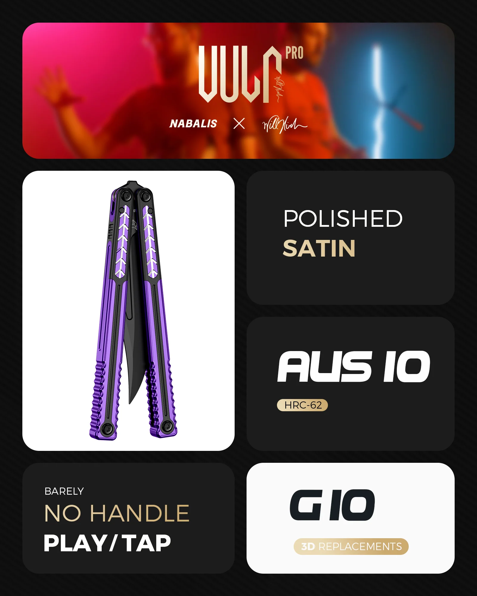 Vulp Pro V2 Trainer with False Edge - Nabalis x Will Hirsch - Image 3