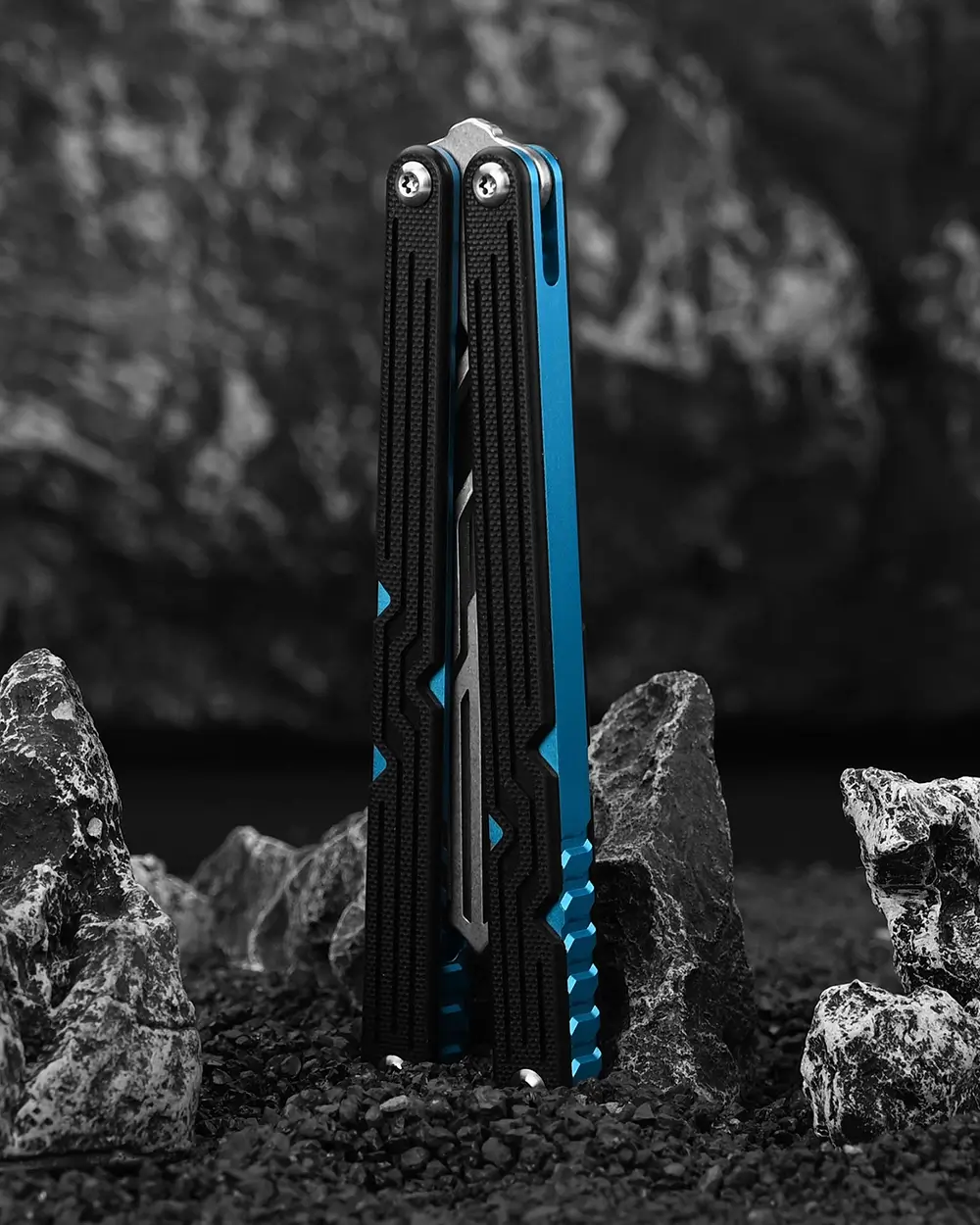 Nabalis Trident Balisong Butterfly  Knife Trainer - Image 7