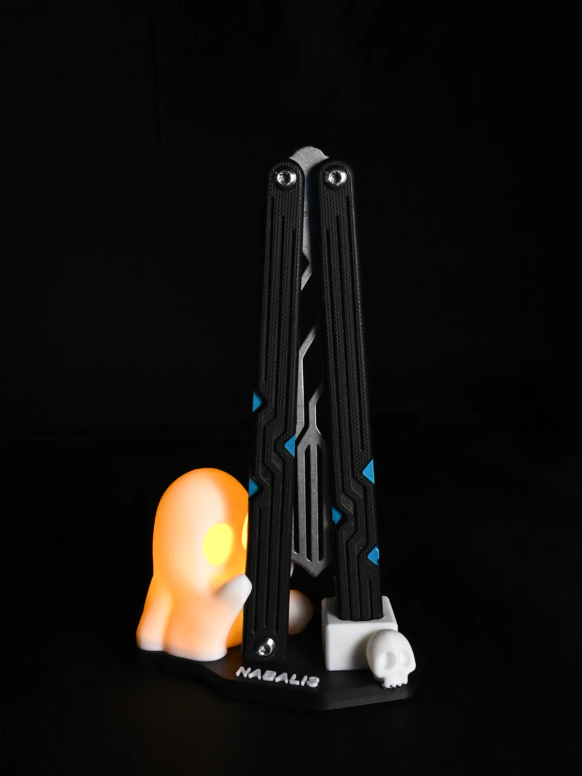 Nabalis Trident Balisong Butterfly  Knife Trainer - Image 8