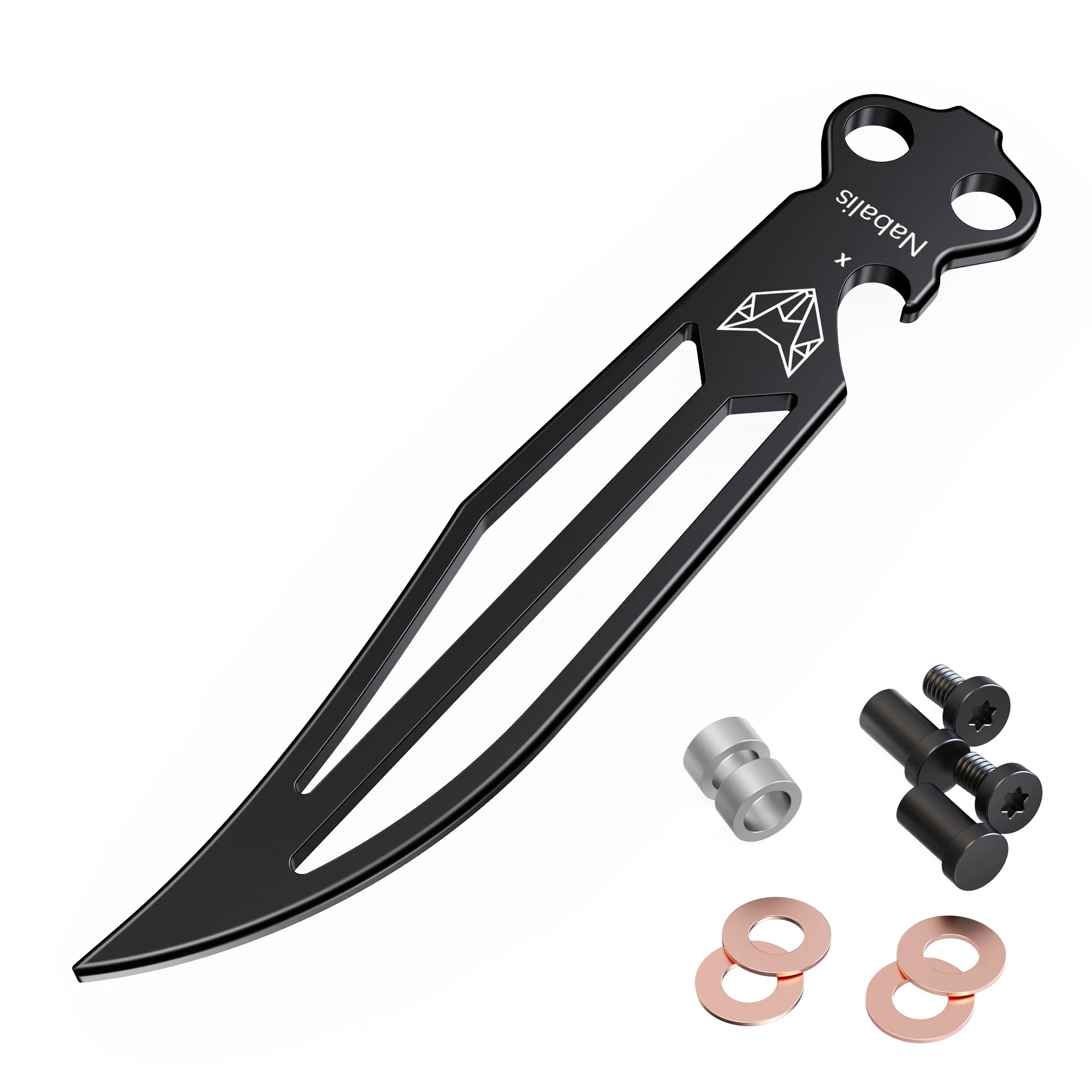 Butterfly Knife Blade Only for Nabalis Vulp & Impulse trainer Balisong Knife